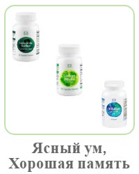 Бады для мозга, улучшения внимания и памяти Коралловый Клуб
