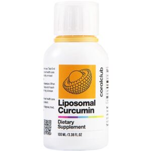 BAD Vitaminy Mineraly Liposomalnyj Kurkumin Koral Klub 600