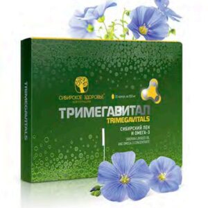 Bad Omega Trimegavital iz rybego zhira i semyan sibirskogo lna Sibirskoe Zdorove