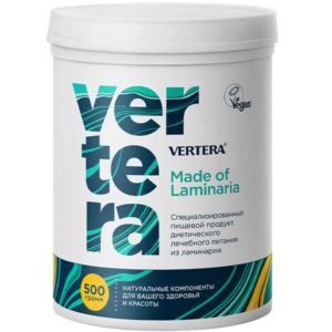 Бад «Гель Vertera» с ламинарией для обмена веществ, иммунитета, детокса, щитовидки, пищеварения, сосудов
