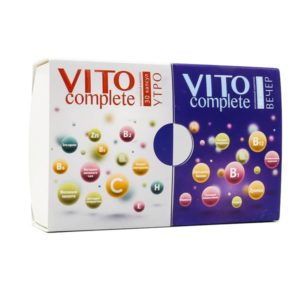 Витаминно-минеральный бад «VITO Сomplete (утро-вечер)» с учетом биоритмов для общего здоровья